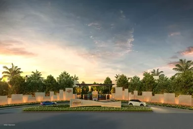 Luxury bedroom interior at Emaar Marbella Terraces Villas with elegant decor