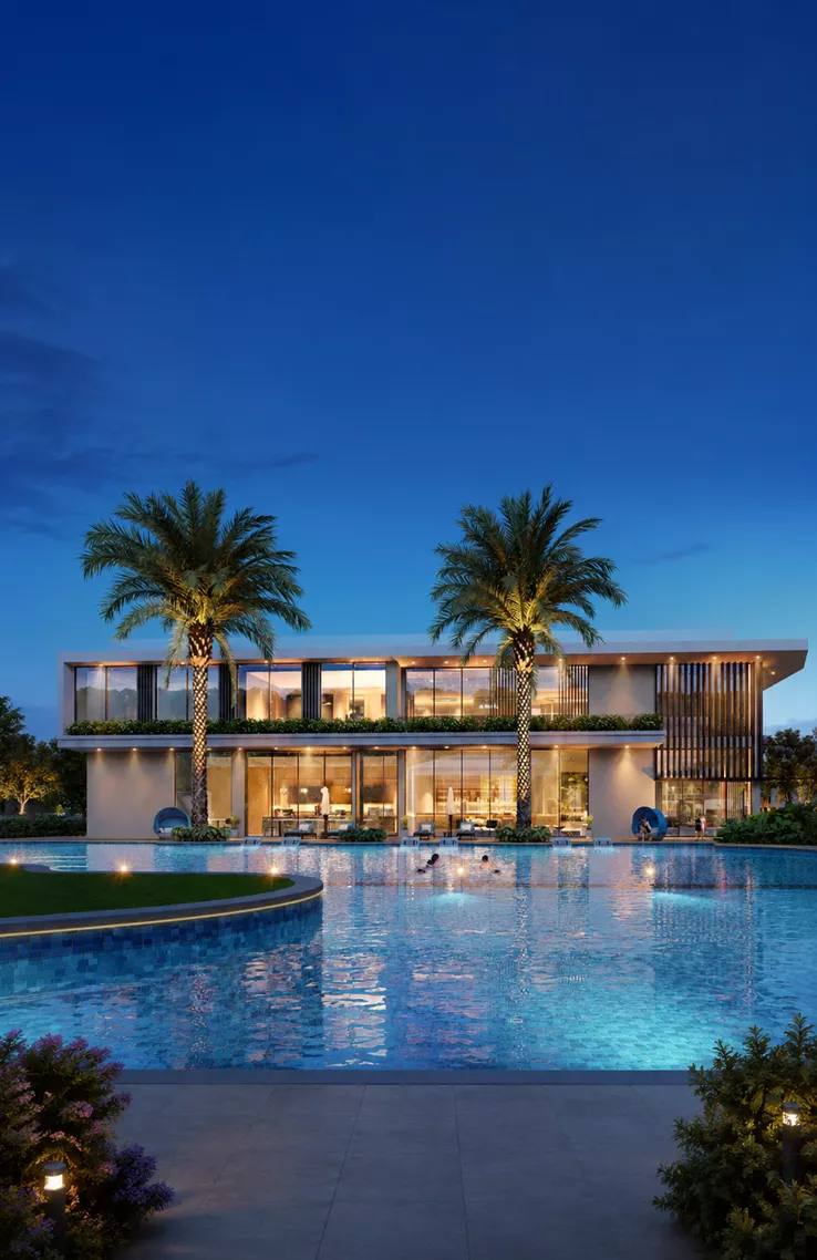 Emaar Marbella Terraces Villas premium Spanish-inspired villas street view with modern design