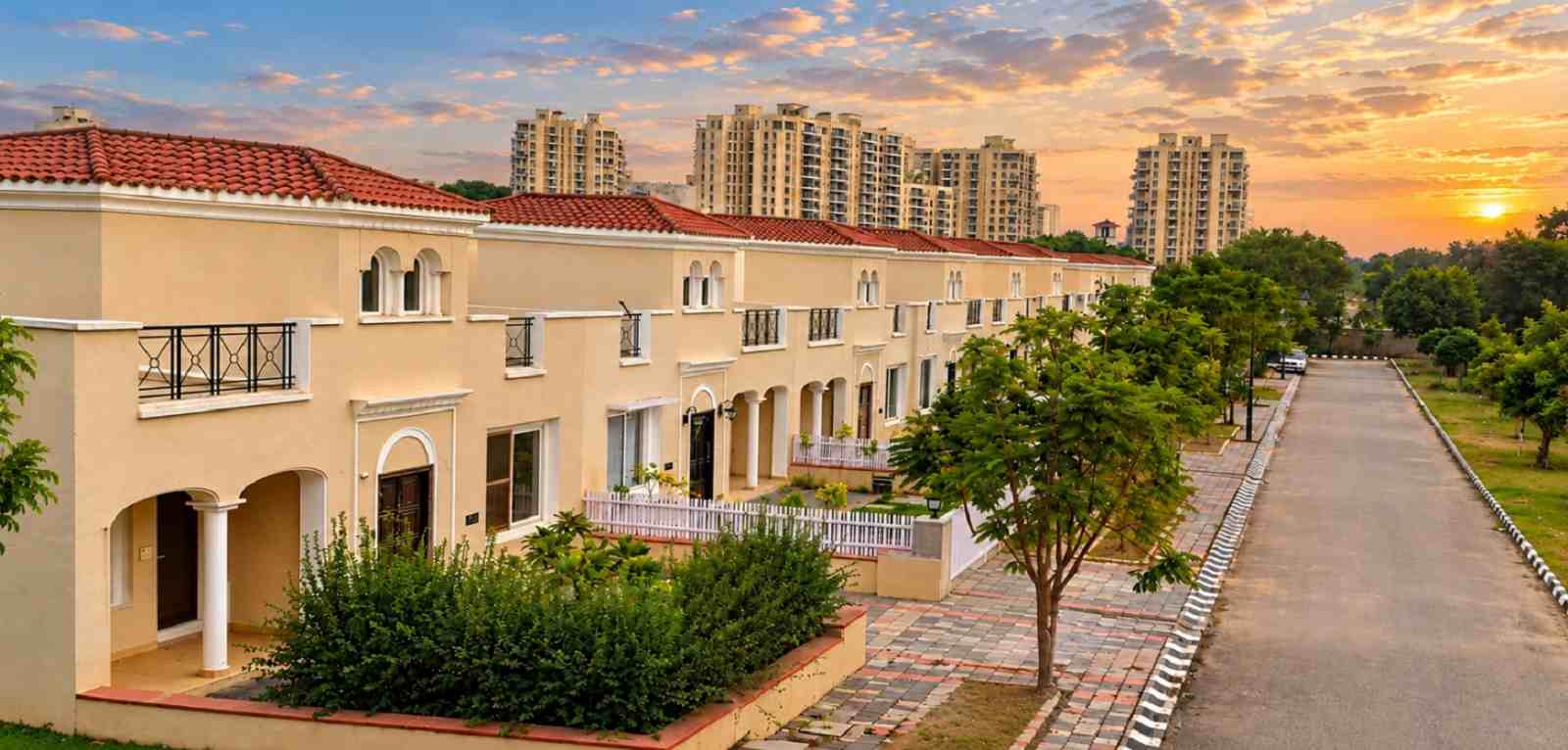 Emaar Marbella Terraces Villas Gurgaon independent villa in Sector 65, 66